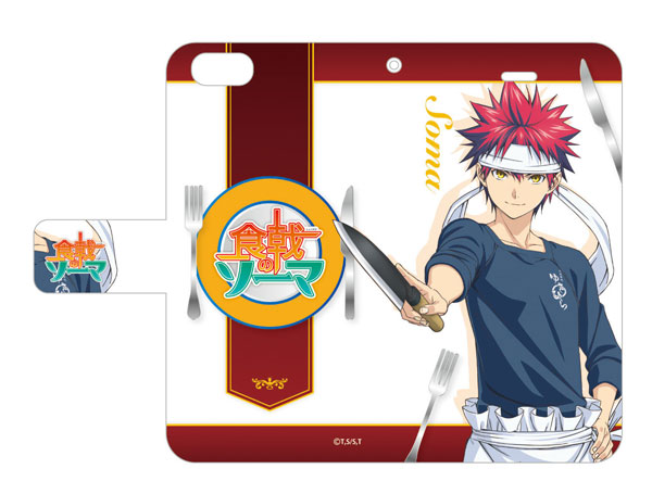 AmiAmi [Character & Hobby Shop]  Book-style Smartphone Case Food Wars!  Shokugeki no Soma 01 / Soma Yukihira (iPhone 6)(Released)