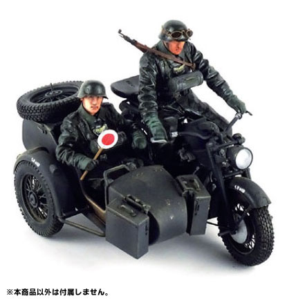 AmiAmi [Character & Hobby Shop] | 1/24 WWII German Army Sidecar 