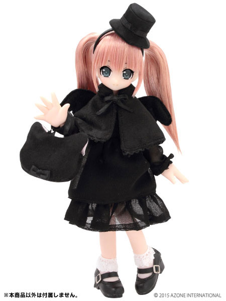 AmiAmi [Character u0026 Hobby Shop] | Picco Neemo Size 1/12 Picco D Chiffon Frill  Mille-feuille One-piece Dress Set Black (DOLL ACCESSORY)(Released)
