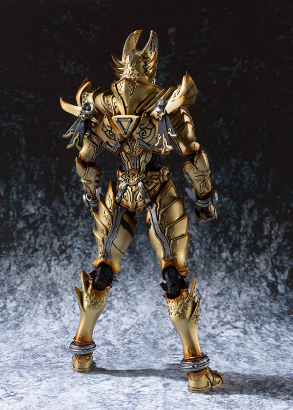 AmiAmi [Character & Hobby Shop] | 魔戒可动黄金骑士牙狼(冴岛钢牙