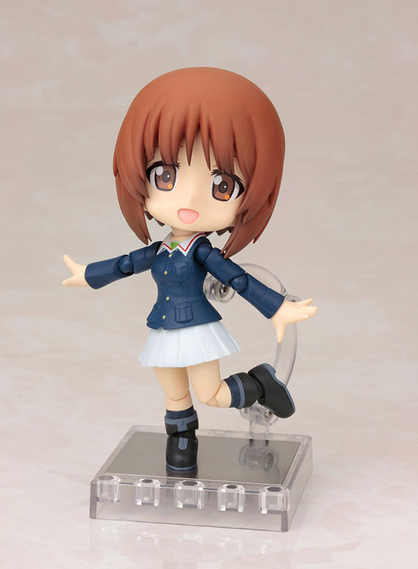 AmiAmi [Character & Hobby Shop] | Cu-poche - Girls und Panzer: Miho  Nishizumi Posable Figure(Released)