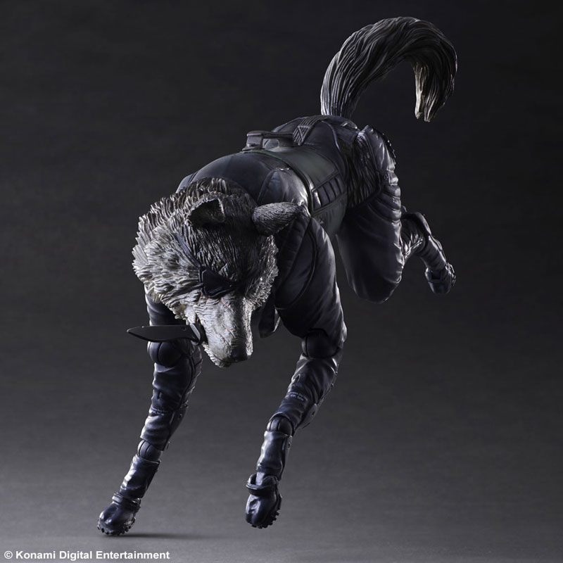 PLAY ARTS改 D-DOG L GEAR SOLID Vフィギュア AmiAmi [Character & Hobby Shop] | (Pre-owned ITEM:B/BOX:B)Play