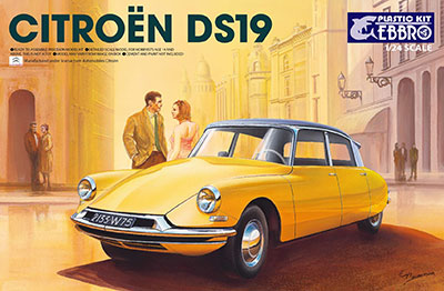 AmiAmi [Character & Hobby Shop] | 1/24 Citroen DS19 Plastic Model