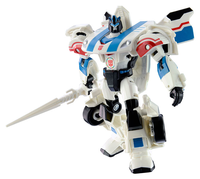 トランスフォーマーアドベンチャー ドリフトオリジンモード＆ジャズバトルモード AmiAmi [Character & Hobby Shop] | Transformers Adventure