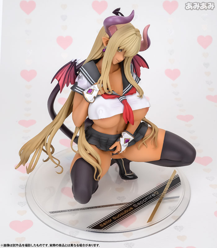 OrchidSeed Sailor Succubus "Sapphire" -Poison Black- designed by Mogudan 1/6 Complete Figure image 13