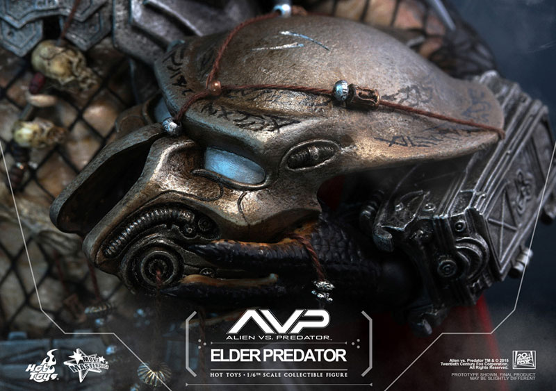 Alien vs Predator AVP Scar Predator 2.0 Ver. 1/6 Figure Hot Toys