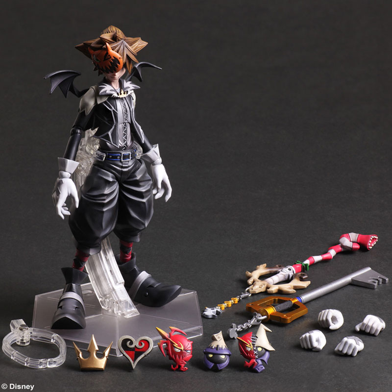 King Mickey Action Figure Kingdom Hearts Play Arts 