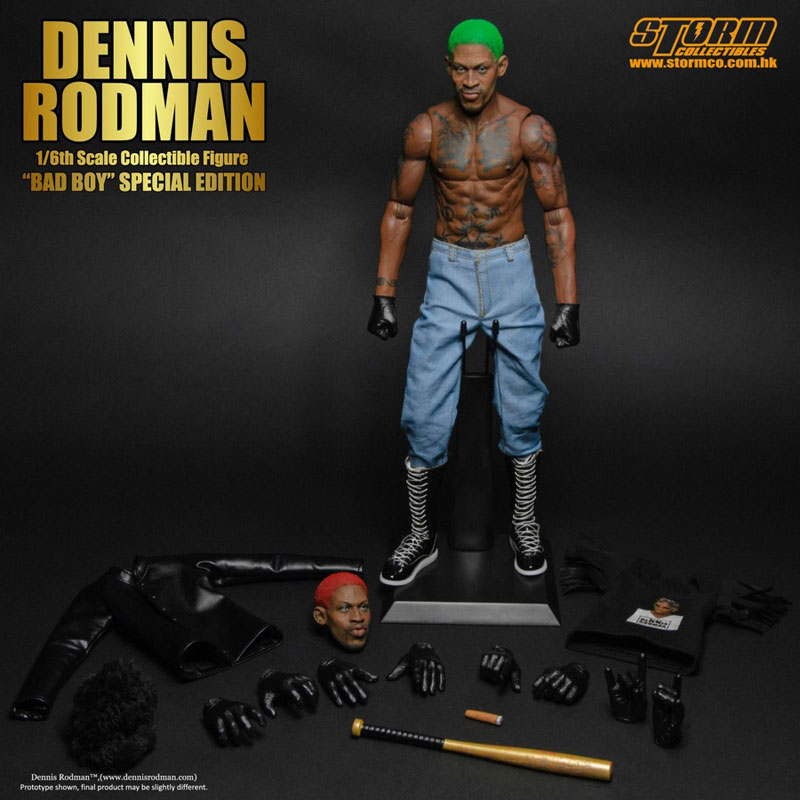DENNIS RODMAN フィギュア Dennis Rodman Bad As I Wanna Be 12 Figure By Street Players