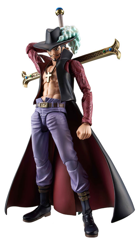 One Piece Dracule (olhos De Falcão)mihawk - Action Figure