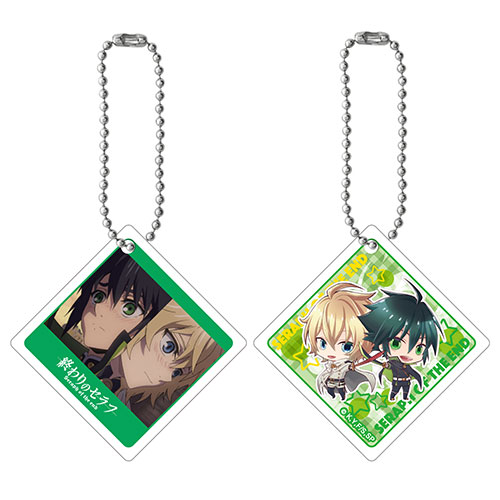 Seraph of the End Deformed Mini Guren Ichinose Figure Keychain