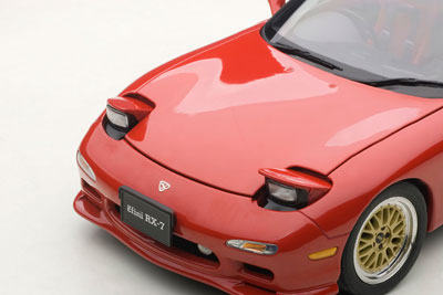 AmiAmi [Character & Hobby Shop] | 1/18 Mazda Anfini RX-7 (FD3S) Tuned  Version (Vintage Red)(Released)