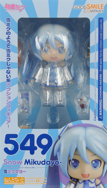 AmiAmi [Character & Hobby Shop] | (Pre-owned ITEM:A/BOX:B)Nendoroid -  Character Vocal Series 01. Hatsune Miku Snow Miku dayo- [Goodsmile Online  Shop, Yuki Miku Sky Town, MIRAI.ST cafe Exclusive](Released)