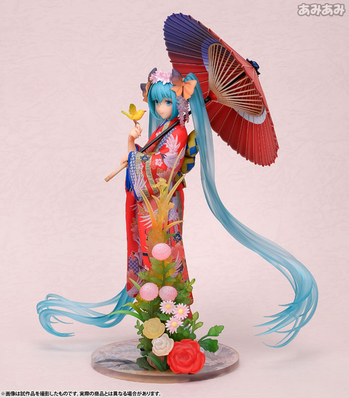 Newest Hatsune Miku Hanairogoromo Ver. 1/8 Scale Anime Figure