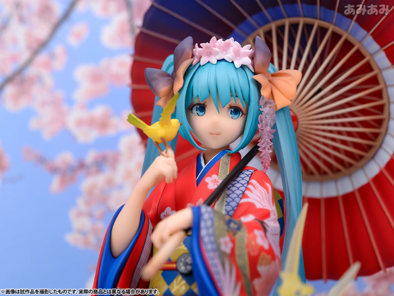 AmiAmi [Character & Hobby Shop] | 初音未来～花色衣～ 1/8 完成品手