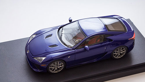 AmiAmi [Character & Hobby Shop] | 1/43 Lexus LFA(RHD) Blue Pearl 