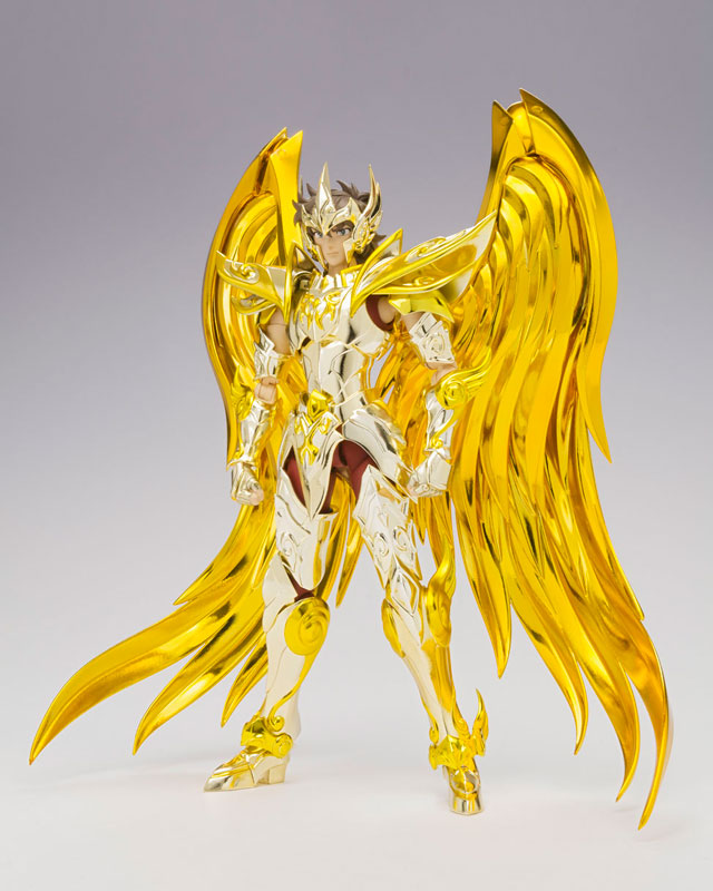 Saint Seiya Soul of Gold Cloth Myth EX Leo Aiolia God Cloth Action Figure  wBonus