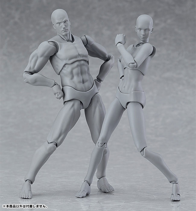Review: Figma Archetype-She Flesh Ver. And S.H.Figuarts Body-Chan Pale  Orange Color Ver.