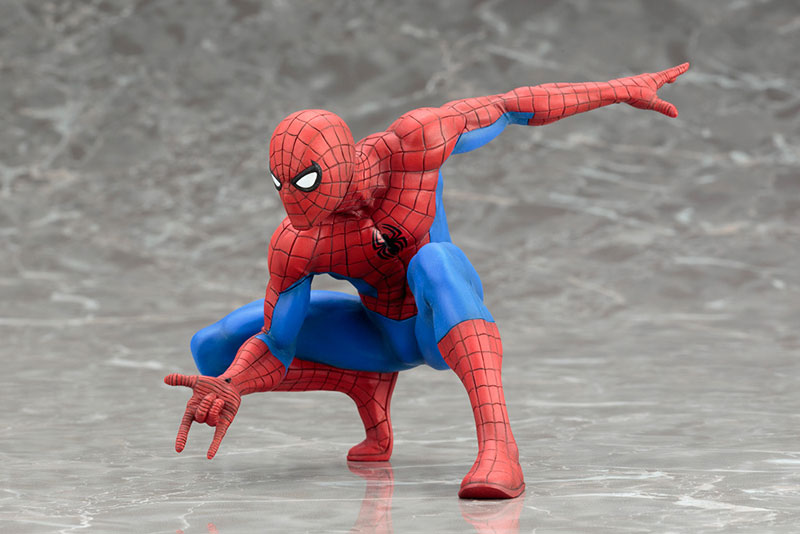コトブキヤ ARTFX+ MARVEL NOW! ジ・アメイジング スパイダーマン 1/10スケール PVC製 塗装済み簡易組立フィギュア AmiAmi [Character & Hobby Shop] | ARTFX+ The Amazing Spider-Man