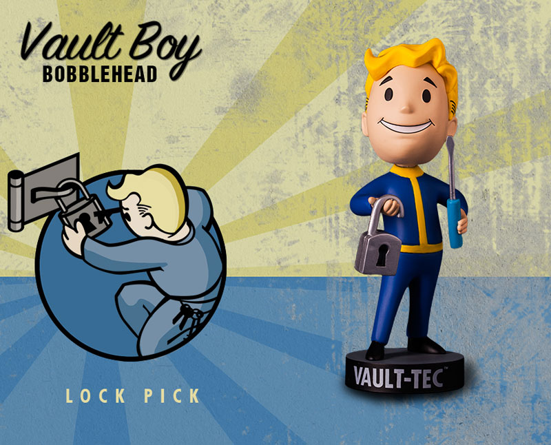 福袋Falloutフォールアウトボルトボーイ シリーズ4ボブルヘッド7体セット AmiAmi [Character & Hobby Shop] | Fallout 4 - Vault-boy 111 Bobble