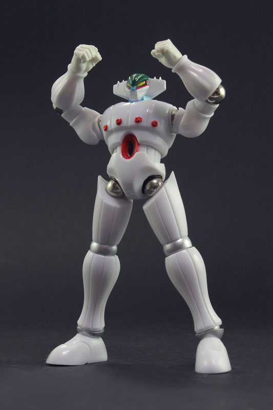 AmiAmi [Character & Hobby Shop]  Dynamite Action S! No.1 EX Steel Jeeg  White Ver. & Pantheroid(Released)