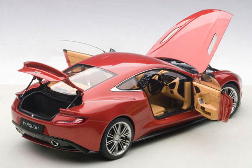 AUTOart Aston Martin Vanquish 赤 1/18 AmiAmi [Character & Hobby Shop] | Autoart Composite Model 1