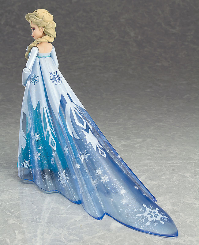 Good Smile Frozen 2: Elsa (Blue Dress Version) Nendoroid Action Figure,  Multicolor