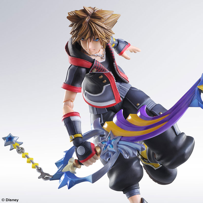 Kingdom Hearts 2 Sora Play Arts Kai Action Figure