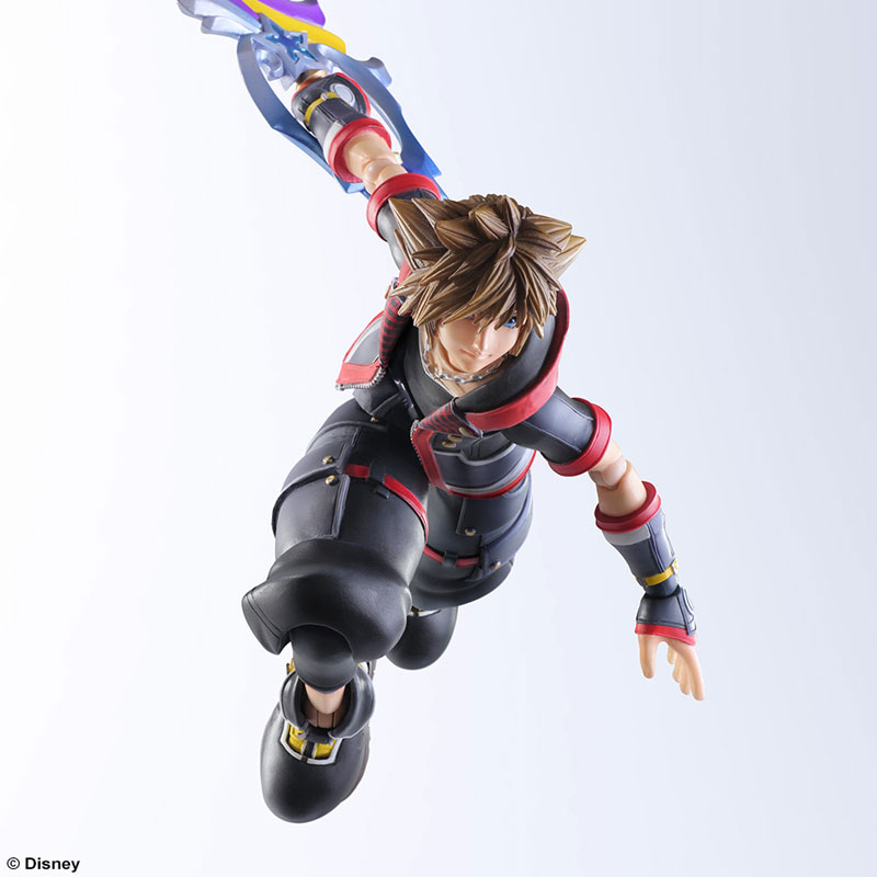 KINGDOM HEARTS III PLAY ARTS KAI ACTION FIGURE - SORA VER. 2