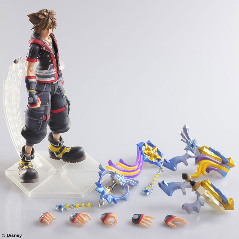 KINGDOM HEARTS III PLAY ARTS KAI ACTION FIGURE - SORA VER. 2