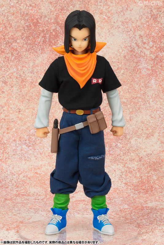 Figure-Rise Dragon Ball Z Android #17 Standard Model Kit – Cards