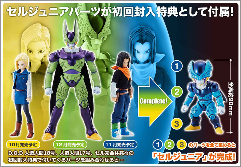 Androids Gather for the HG Dragon Ball Series! A Gorgeous Complete Set of  All Ten Androids!]