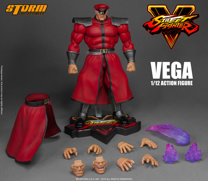 Street Fighter: Mini Action Figure - ??? Vs. Vega (Mini 2-Pack