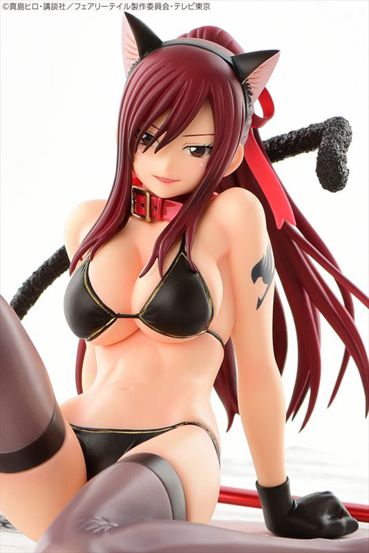 FAIRY TAIL エルザ・スカーレット・黒猫 Gravure_Style Amazon | FAIRY TAIL エルザ・スカーレット・黒猫Gravure_Style 1/6