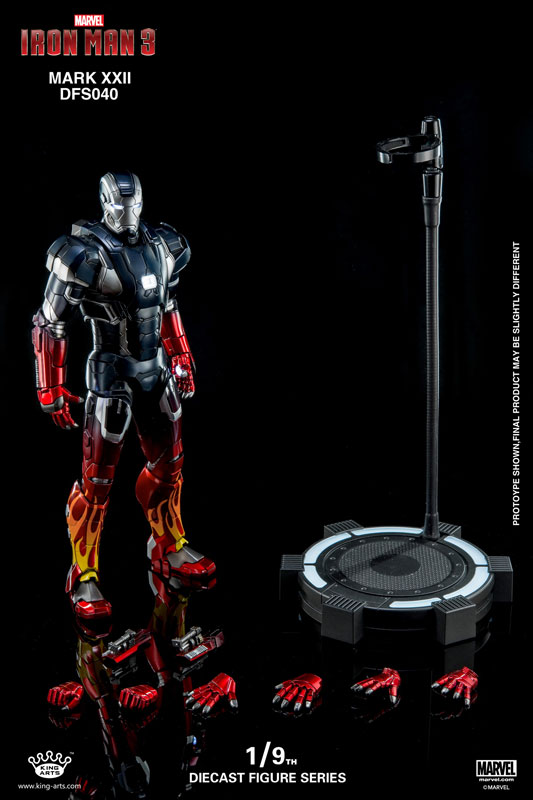 ドラゴン　1/9 アイアンマン　マーク22 ホットロッド アイアンマンファン必見！キングアーツからマーク21「ミダス」、マーク