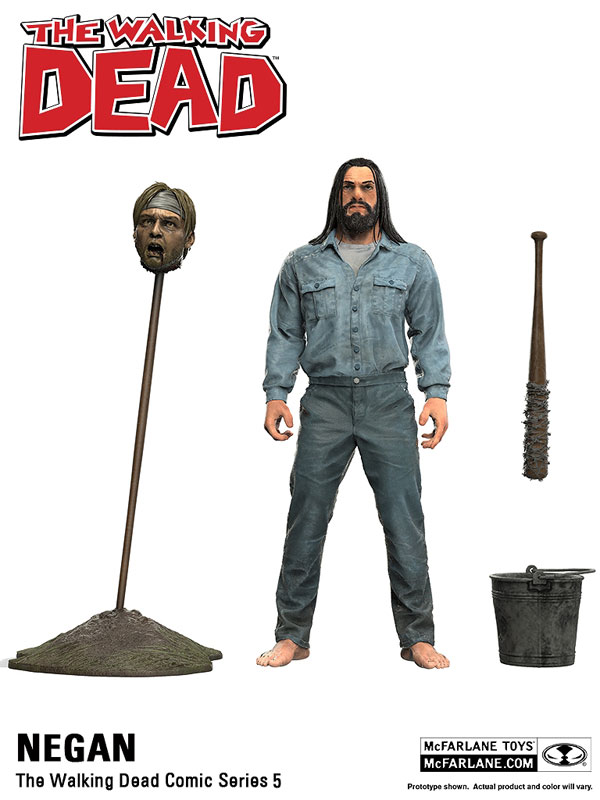 McFarlane Toys: Negan e Glenn Sets The Walking Dead 5″ esclusive