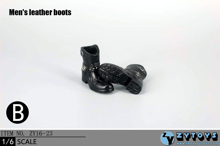 AmiAmi [Character & Hobby Shop] | 1/6 Men's Fashion Boots B (Black 