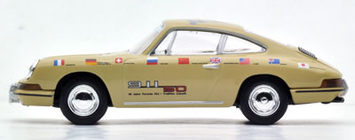 TOMICA ポルシェ 911 ワールドツアー仕様 (1967年式) トミカリミテッドヴィンテージ LV-110b ポルシェ911ワールド