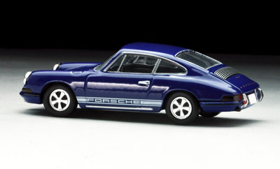 トミーテック ポルシェ 911S (1968年式) (黄) トミカリミテッド