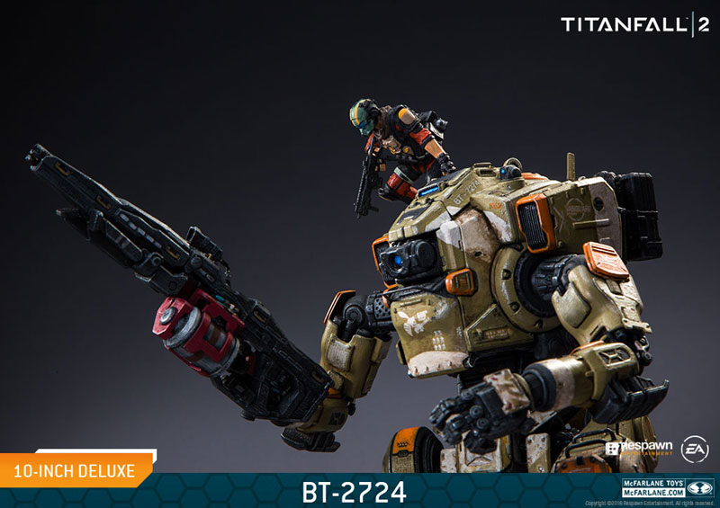 タイタンフォール　BT7274 フィギュア BT-7274 with Pilot Jack Cooper Deluxe Box