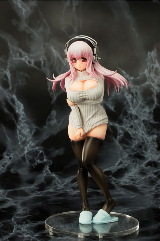 AmiAmi [Character & Hobby Shop] | Super Sonico Sexy Knit ver. 1/8 