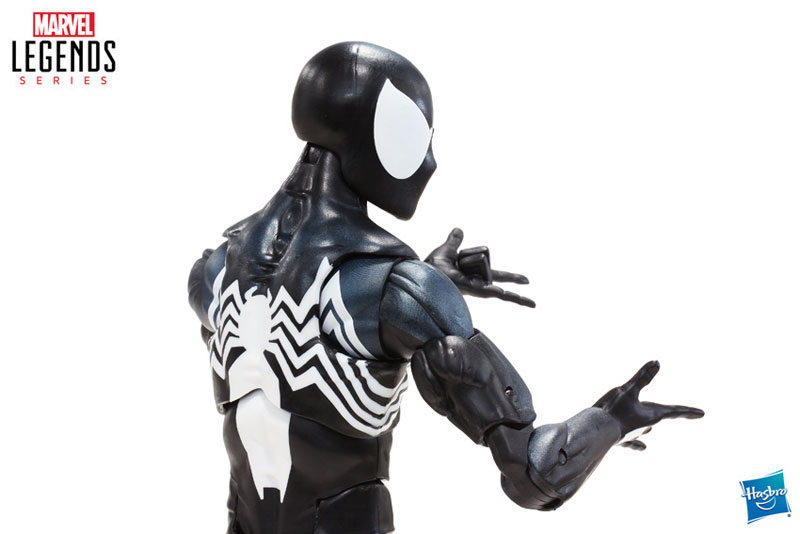 Marvel Legends Black Costume Spider-Man 12-Inch Action Figure