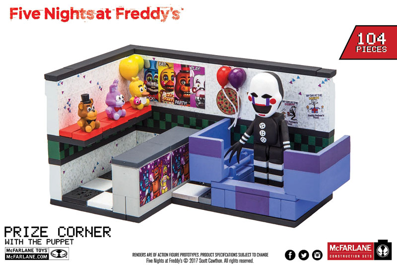 Five Nights at Freddy's Micro Construction Set Series 6 McFarlane Toys