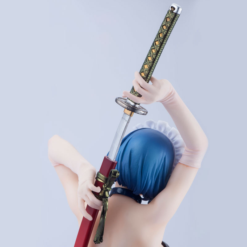 Ikki Tousen Ryomou Shimei Pink Ribbon Doll Collection PVC Figure