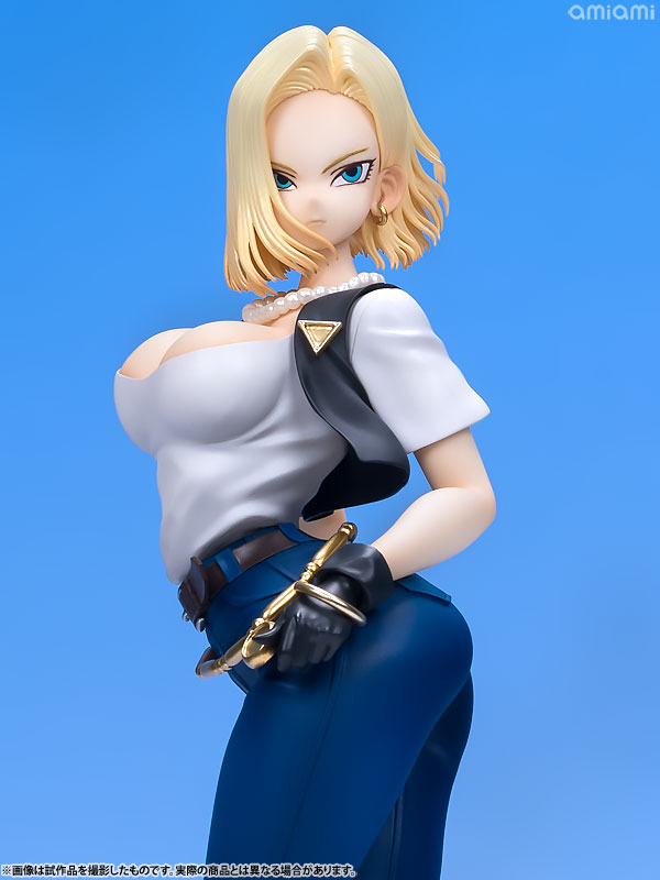 AmiAmi [Character & Hobby Shop] | Dragon Ball Gals - Android #18 Ver.II  Complete Figure(Released)