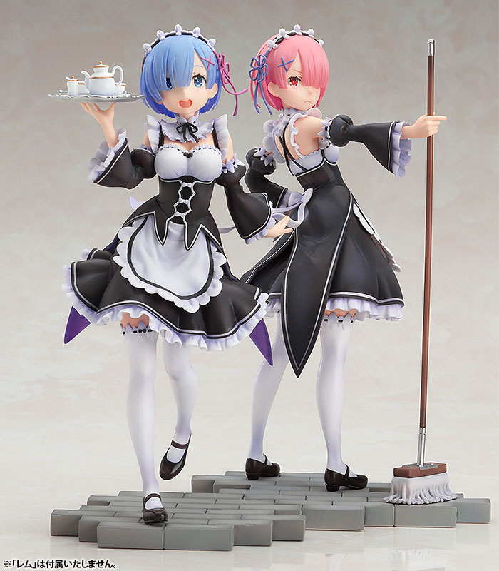 New Re:Zero Rem Figure Features Her Holding Herself as a Child