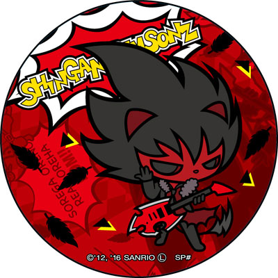 SHOW BY ROCK!! Can Badge Simple Design ver Cyan (Anime Toy) - HobbySearch  Anime Goods Store