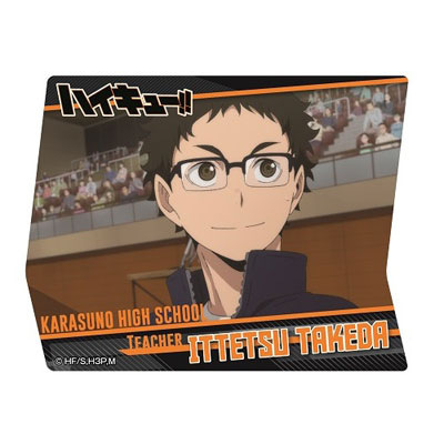 AmiAmi [Character & Hobby Shop]  Haikyuu!! Acrylic Art Panel Karasuno High  School Yojijukugo(Released)