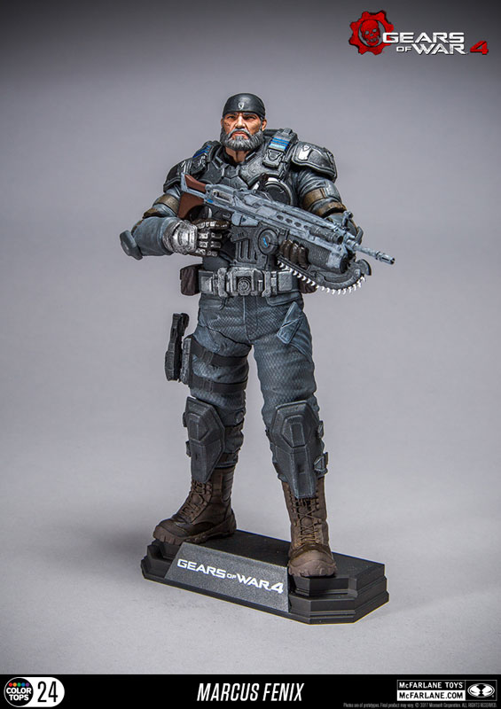 McFarlane Toys Gears of War 4 Marcus Fenix Action Figure – Unboxing –  Figure Stop