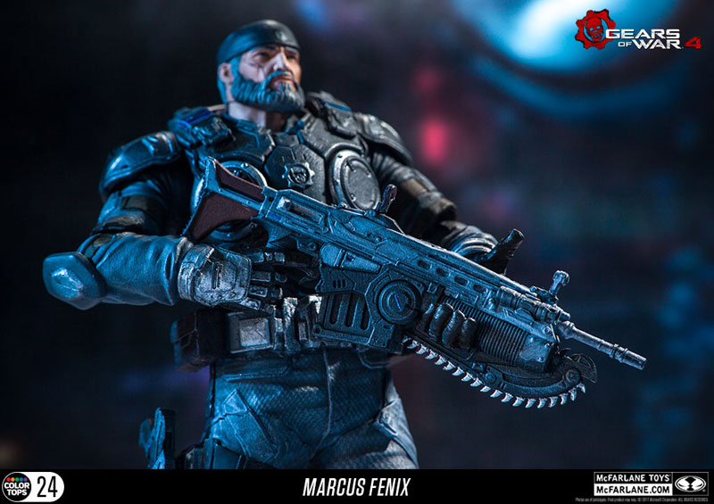 McFarlane Toys Gears of War 4 Marcus Fenix Action Figure – Unboxing –  Figure Stop