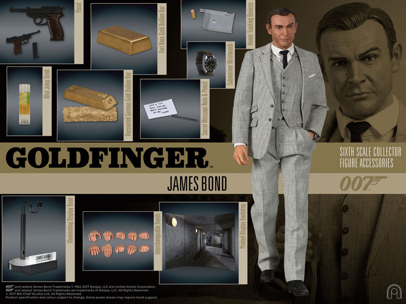 AmiAmi [Character & Hobby Shop] | 007 Goldfinger 1/6 Scale Figure: James  Bond(Released)